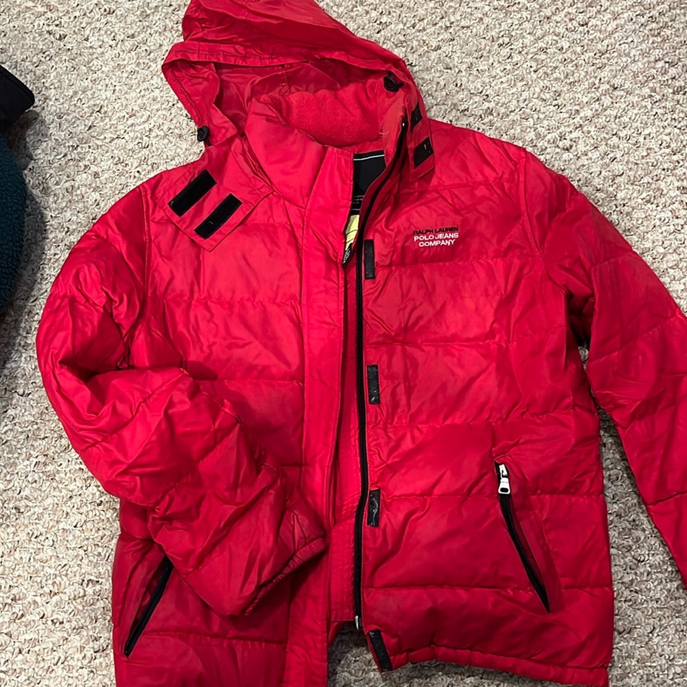 Polo jeans red jacket